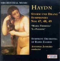 Antonio Janigro / Haydn : Sturm Und Drang Symphonies No 47, 48, 49 (수입/미개봉/08616771)