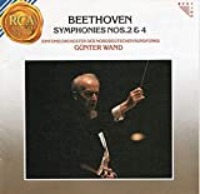 Gunter Wand / 베토벤 : 교향곡 2, 4번 (Beethoven : Symphony No.2 &amp; 4) (일본수입/BVCC5008)