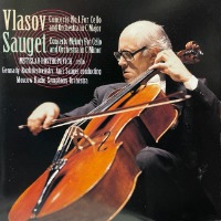 Mstislav Rostropovich, Gennadi Rozhdestvensky / Vlasov &amp; Sauguet : Works For Cello And Orchestra (일본수입/VICC2148)
