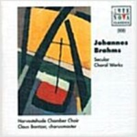 Claus Bantzer / 브람스 : 세속 합창곡 작품집 (Brahms : Secular Choral Works) (일본수입/미개봉/BVCC6076)