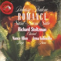Richard Stoltzman, Nancy Allen, Irma Vallecillo / Romance - Debussy, Poulenc, Saint-Saens, Satie (수입/601982RC)