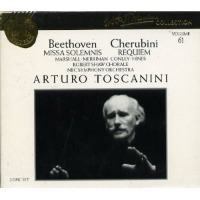 Arturo Toscanini / Beethoven : Missa Solemnis, Op. 123 &amp; Cherubini : Requiem (2CD/수입/602722RG)