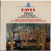 Jean Jacques Kantorow, Philippe Muller, Jacques Rouvier / 라벨 : 실내악곡집 (Ravel : Chamber Music) (LP Sleeve/일본수입/미개봉/WPCS10090/프로모션)