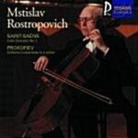 Mstislav Rostropovich / 생상 : 첼로 협주곡 1번 &amp; 프로코피예프 : 교향적 협주곡 (YCC0155)