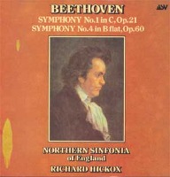 Richard Hickox / Beethoven: Symphony No.1 &amp; 4 (SKCDL0146)