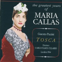 Maria Callas, Renato Cioni, Tito Gobbi, Carlo Felice Cillario / Puccini : Tosca (Live 1964 Recording) (2CD/수입/PRSR265266)