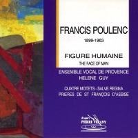 Helene Guy, Ensemble Vocal de Provence / 풀랑 : 인간적인 모습 (Poulenc : Figure Humaine) (수입/PV788111)