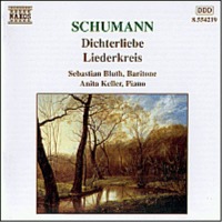 Sebastian Bluth, Anita Keller / 슈만 : 시인의 사랑, 리더크라이스, 다섯 개의 가곡 (Schumann : Dichterliebe Op.48, Liederkreis Op.39, 5 Lieder Op.40) (수입/8554219)