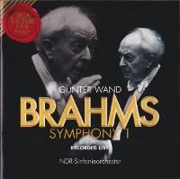 Gunter Wand / Brahms : Symphony 1 (수입/09026688892)