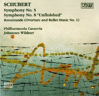 Johannes Wildner / Schubert : Symphony No. 5 &amp;  Symphony No.8 &quot;Unfinished&quot;, Rosamunde (수입/미개봉/18087)