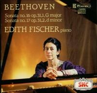 Edith Fischer / Beethoven : Piano Sonata No. 16 &amp; 17 (SKCDL0091)