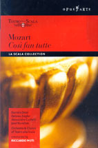 [DVD] Riccardo Muti - 모차르트 : 코지 판 투테 (Mozart : Cosi Fan Tutte)(수입)