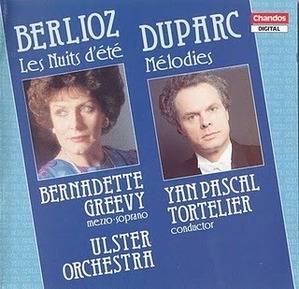 Bernadette Greevy, Yan Pascal Tortelier / Berlioz &amp; Duparc - Les Nuits D&#039;ete, etc (수입/CHAN8735)