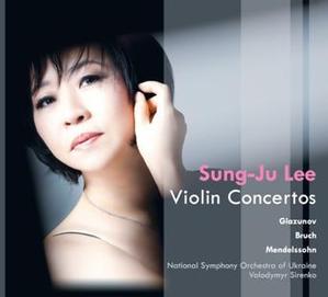 이성주 (Sung-Ju Lee) / 글라주노프, 브루흐 &amp; 멘델스존 : 바이올린 협주곡 (Sung-Ju Lee Plays Violin Concerto) (Digipack/미개봉/DU8630)