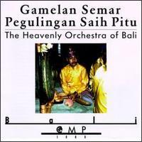 Gamelan Semar Pegulingan / The Heavenly Orchestra Of Bali (수입/미개봉)