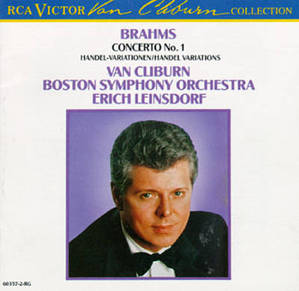 Van Cliburn, Erich Leinsdorf / Brahms : Concerto No. 1 &amp; Handel Variations (수입/603572RG)