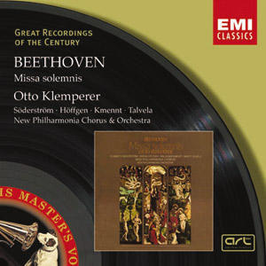 Otto Klemperer / 베토벤 : 장엄미사 (Beethoven : Missa Solemnis) (수입/5675472)