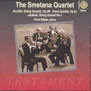 Smetana Quartet / 드보르작 : 현악 사중주 12번 `아메리카&#039;, 피아노 오중주 작품81, 야나첵 : 현악 사중주 1번 &#039;크로이처&#039; (Dvorak : String Quarte No.12 Op.96 &quot;American&quot;, Piano Quintet Op.81, Janacek : String Quartet No.1 &#039;Kreutzer&#039;) (수입/SBT1074)