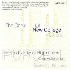 Choir Of New College Oxford / Purcell : Sacred Music (수입/CDE84432)