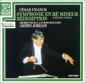 Armin Jordan / Franck : Symphony in D Minor, Redemption (수입/2292452892)