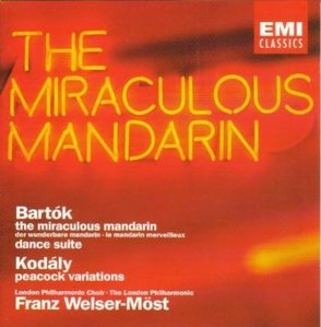 Franz Welser-Most / Bartok : Miraculous Mandarin, Dance Suite &amp; Kodaly : Peacock Variations (수입/7548582)