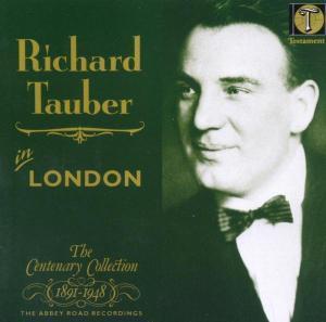 Richard Tauber / 런던의 리하르트 타우버 (Richard Tauber in London [The Centenary Collection]) (수입/미개봉/SBT1006)