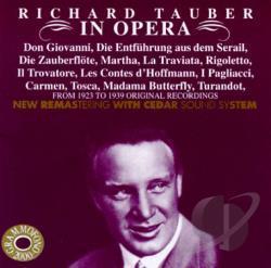 Richard Tauber / Richard Tauber In Opera - Opera Arias (수입/미개봉/AB78537)
