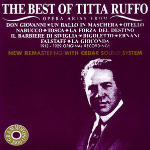 Titta Ruffo / The Best of Titta Ruffo (Original Recordings from 1912 to 1929) (수입/미개봉/AB78518)