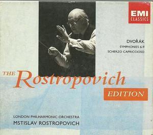 Mstislav Rostropovich / The Rostropovich Edition - Dvorak : Symphony 6-9 (3CD/수입/미개봉/5657052)