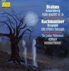 Gennady Rozhdestvensky / Brahms (Orch. Schoenberg) : Piano Quartet; Rachmaninov (Orch. Respighi) : Cinq Etudes-Tableaux (수입/11752)