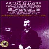 V.A. / Opera Stars Sing Verdi&#039;s Un ballo in Maschera (수입/미개봉/AB78527)