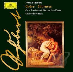 Gottfried Preinfalk / Schubert : Chore (수입/미개봉/4536792)