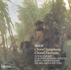 Lynne Dawson, Hilary Davan Wetton / 홀스트 : 코랄 환타지, 코랄 심포니 1번 (Holst : A Choral Fantasia, First Choral Symphony) (수입/CDA66660)