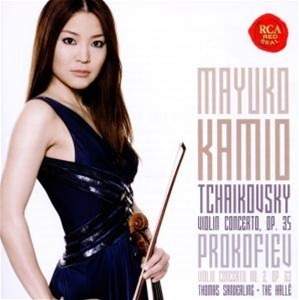 Mayuko Kamio / 차이코프스키 : 바이올린 협주곡 Op.35 &amp; 프로코피예프 : 바이올린 협주곡 2번 (Tchaikovsky : Violin Concertos Op.35) (수입/88697785592)