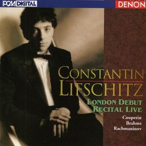 Konstantin Lifschitz / London Debut Recital Live (일본수입)