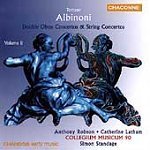 Anthony Robson, Catherine Latham, Simon Standage / 알비노니 : 더블 오보에 협주곡, 현악 협주곡 (Albinoni : Double Oboe Concertos, String Concertos) (수입/CHAN0610)