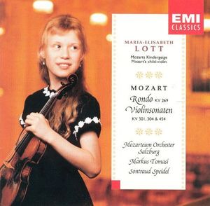 Maria-Elisabeth Lott / 모차르트 : 론도, 바이올린 소나타 (Mozart: Violin Sonatas &amp; Rond) (미개봉/EKCD0494)