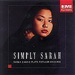 장영주 (Sarah Chang) / 심플리 사라 - 바이올린 소품집 (Simply Sarah) (EKCD0350/프로모션)