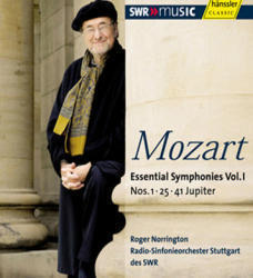 Roger Norrington / 모차르트 : Essential Symphonies Vol.1 - No.1, 25, 41&#039;Jupiter&#039; (Mozart : Symphony No.1, 25, 41&#039;Jupiter&#039;) (SSM07052)
