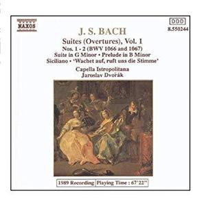 Jaroslav Dvorak, Capella Istropolitana / J.S. Bach : Suites (Overtures), Vol. 1 (수입/8550244)