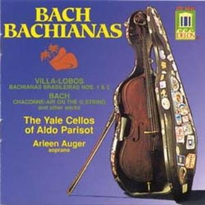 The Yale Cellos, Arleen Auger / 바흐, 빌라-로보스 : 바치아나스 (Bach, Villa-Lobos : Bachianas)	 (수입/DE3041)