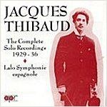 Jacques Thibaud / 자크 티보 - 전설의 소품집 (The Complete Solo Recordings 1929-36) (2CD/수입/APR7028)