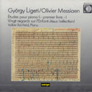 Volker Banfield / 리게티 : 피아노를 위한 연습곡, 메시앙 : 아기 예수를 바라보는 20개의 시선 - 발췌 (Ligeti : Etudes Pour Piano, Messiaen : Vingt Regards Sur L&#039;Enfant-Jesus - Excerpts) (수입/WER6013450)