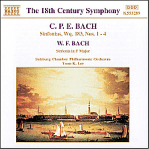 Yoon K. Lee / C.P.E. 바흐, W.F. 바흐 : 신포니아 (C.P.E. Bach, W.F. Bach : Sinfonias) (수입/8553289)