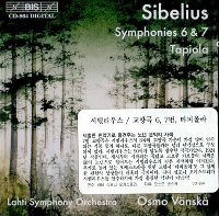 Osmo Vanska / 시벨리우스 : 교향곡 6, 7번, 타피올라 (Sibelius : Symphony No.6 Op.104, No.7 Op.105, Tapiola Op.112) (수입/BISCD864)