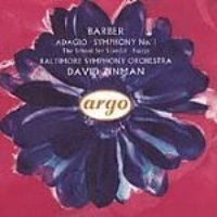 David Zinman / 바버 : 현을 위한 아다지오, 교향곡 1번 (Barber : Adagio For Strings, Symphony No.1 Op.9) (수입/D100864) (B)