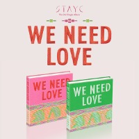 스테이씨 (Stayc) / We Need Love (3rd Single) (Love/Power Ver. 랜덤 발송/접이식포스터포함/미개봉)