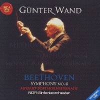 Gunter Wand / 베토벤 : 교향곡 4번, 모차르트 : 포스트호른 세레나데 (Beethoven : Symphony No.4, Mozart : Serenade No.9 &#039;Posthorn&#039; K.320) (일본수입/BVCC34043)