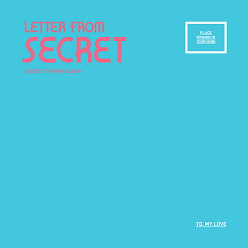 시크릿 (Secret) / Letter From Secret (4th Mini Album/포토카드포함)