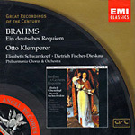 Otto Klemperer / 브람스: 독일 레퀴엠 (Brahms: Ein Deutsches Requiem, Op.45) (수입/5669552)